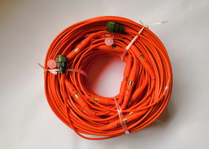 30 взятие весны кабеля 30 канала сейсмических разделенное - вне отлитый в форму тип