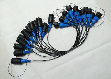 Соединитель Геофоне 3 ядров, кабельный соединитель винта ККК сейсмический