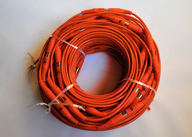 качество  5 Meter Spaced Seismic Cable / 32 Channel Resistivity Cable Eco - Friendly Фабрика