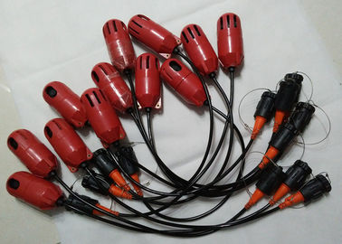 Красный случай 10 Hz кабеля шумопеленгатора для реки болота